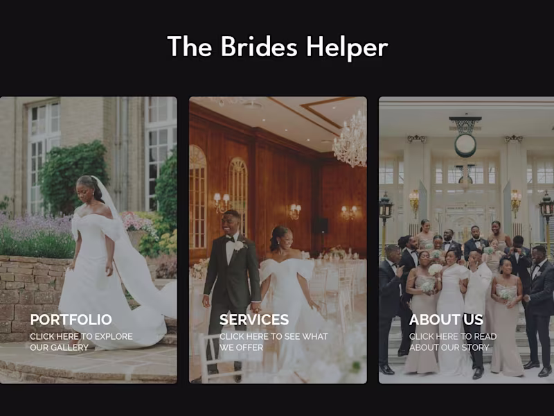 Cover image for Web Design for Event Planning Agency