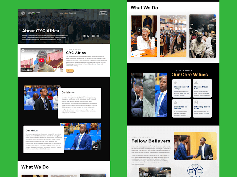 Cover image for GYC Africa - Moving Africa for Christ