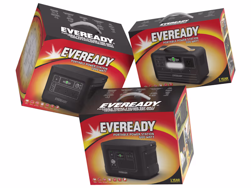 Cover image for Eveready Portable Power Station Project