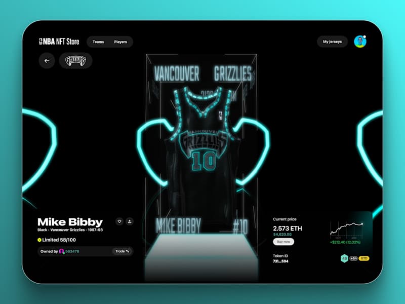 Cover image for NBA NFT Store