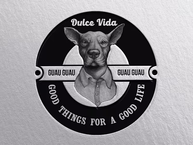 Cover image for I will design best vintage logo with hand drawn illustration