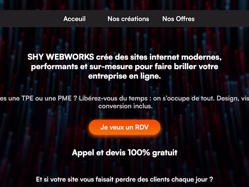 Cover image for SHY WEBWORKS