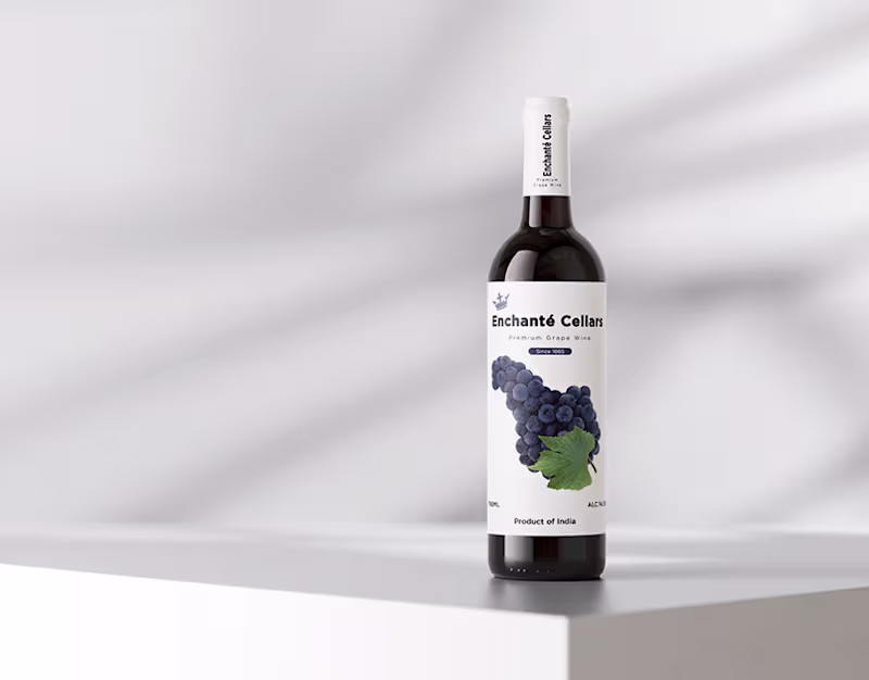 Cover image for Wine Mockup Design :: Behance