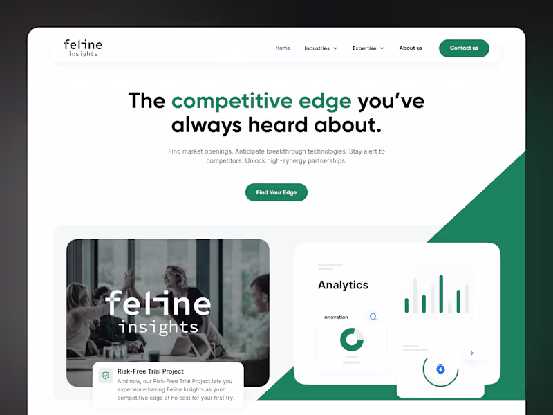 Cover image for Feline Insights – Market Research Landing Page