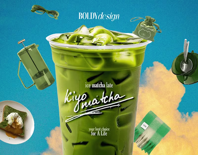 Cover image for Kiyo Matcha | Identity for Matcha | Packaging
