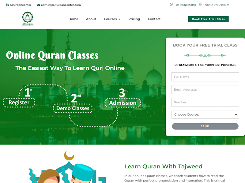 Cover image for AlfurqanCenter – Islamic Education Center