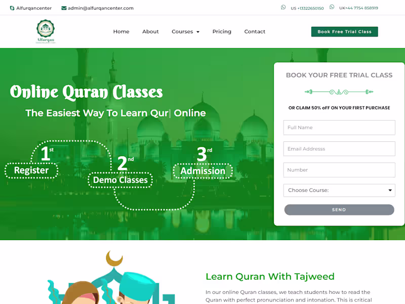Cover image for AlfurqanCenter – Islamic Education Center
