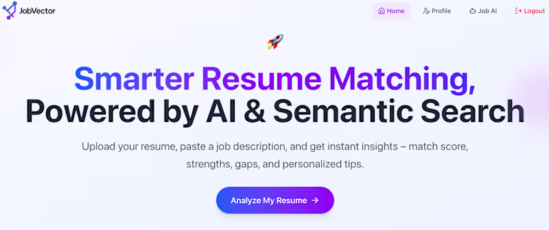 Cover image for JobVector