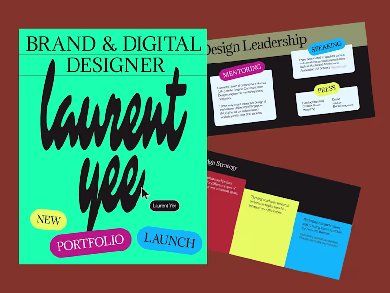 Cover image for Portfolio pitch deck