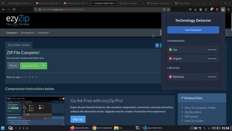 Cover image for Website Technology Detector Firefox Extension