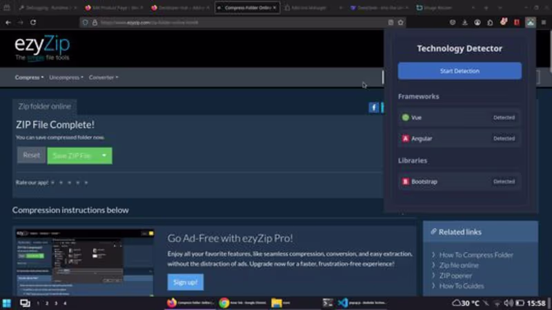 Cover image for Website Technology Detector Firefox Extension