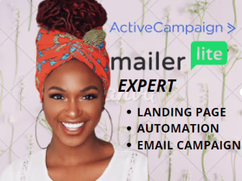 Cover image for Email marketing services on Activecampaign Mailerlite