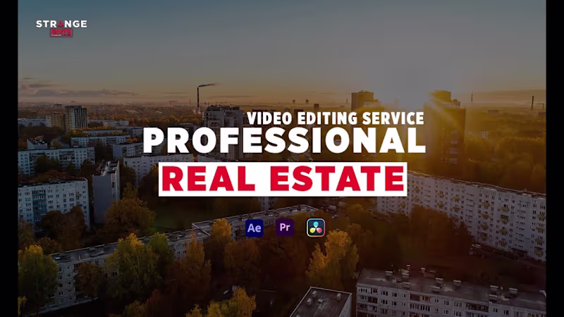 Cover image for REAL ESTATE VIDEO EDITING SERVICE SHOW REEL - YouTube
