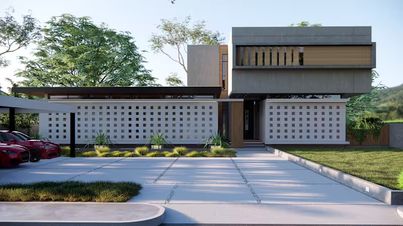 Cover image for A modern House Design 