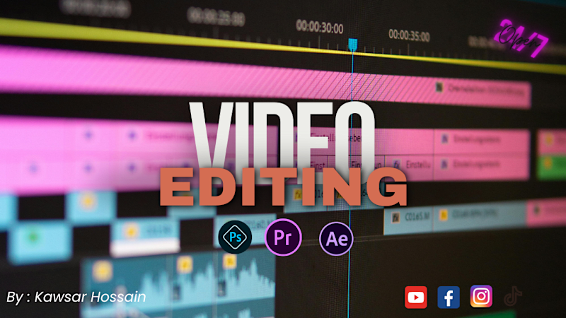 Cover image for I will edit your Youtube, Vlog, Real Estate, Gaming Video