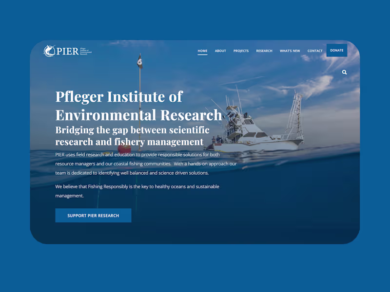 Cover image for WordPress Template Website Redesign for Research Facility