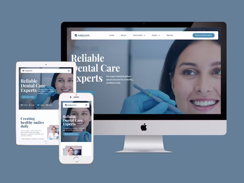 Cover image for Custom WordPress Website Design for Orthodontist Practices