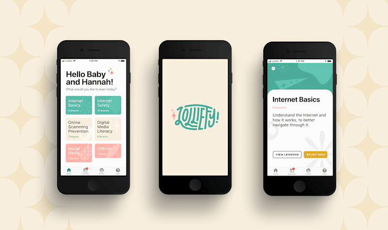 Cover image for Lolliefy! UX/UI Design and Brand Identity for a Mobile App