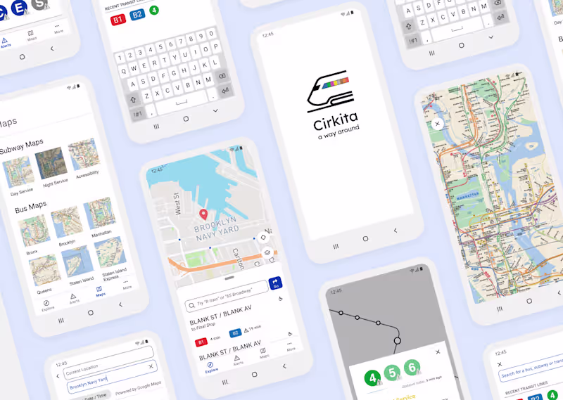 Cover image for Cirkita — NY Metro Area Transit App