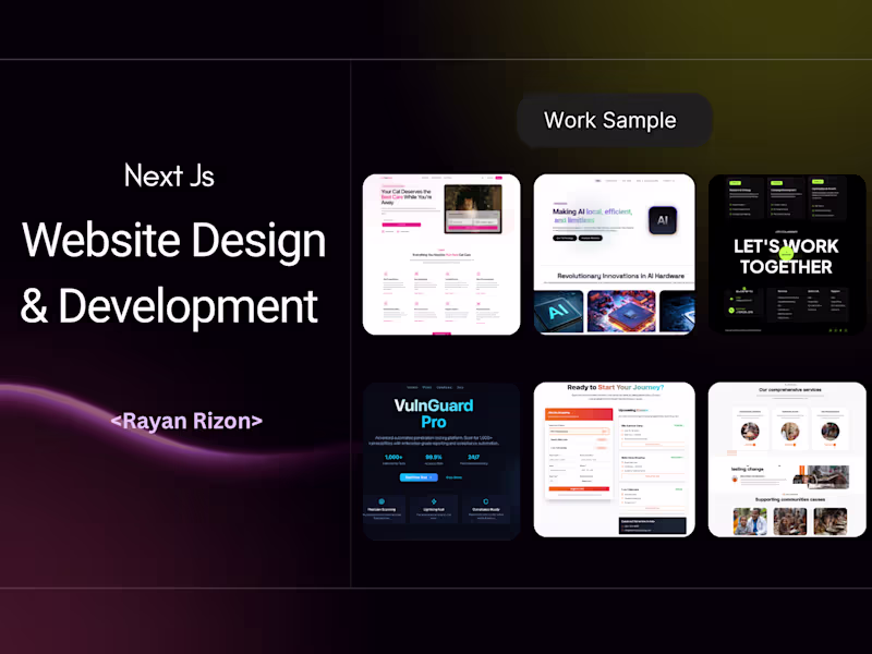 Cover image for Next.js Website Development - Fast, Scalable & SEO-Optimized