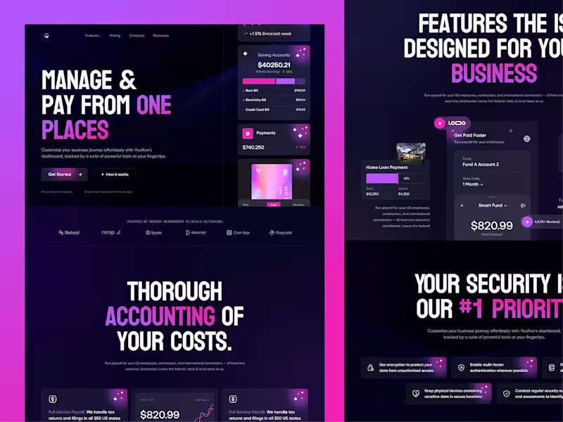 Cover image for High Converting Landing Page Design | Figma to Webflow/Framer
