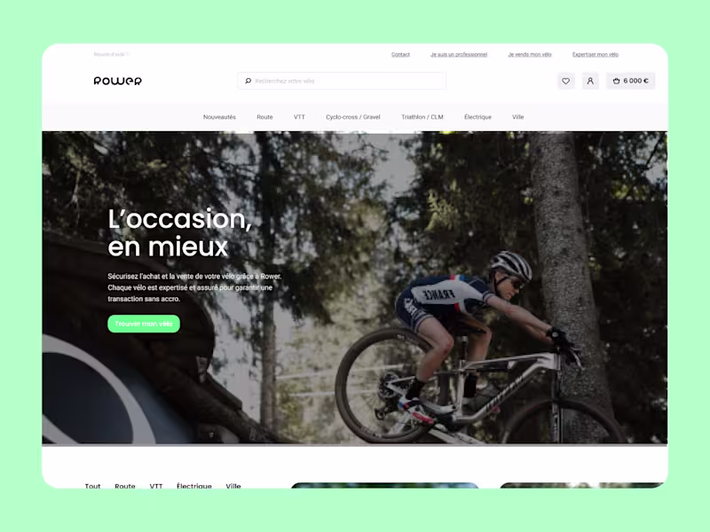 Cover image for Marketplace for second-hand bikes