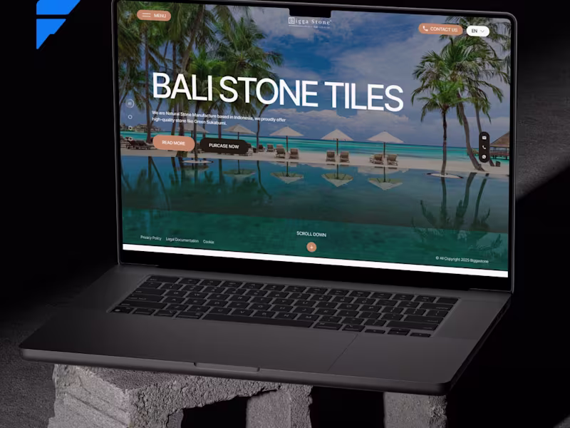 Cover image for  Redesign Website Bali Stone Tiles