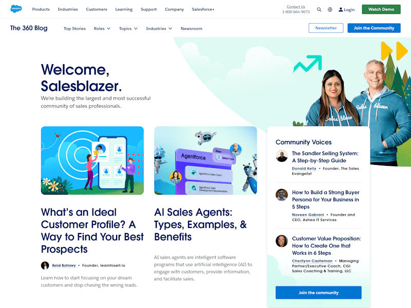 Cover image for Salesforce’s Salesblazer