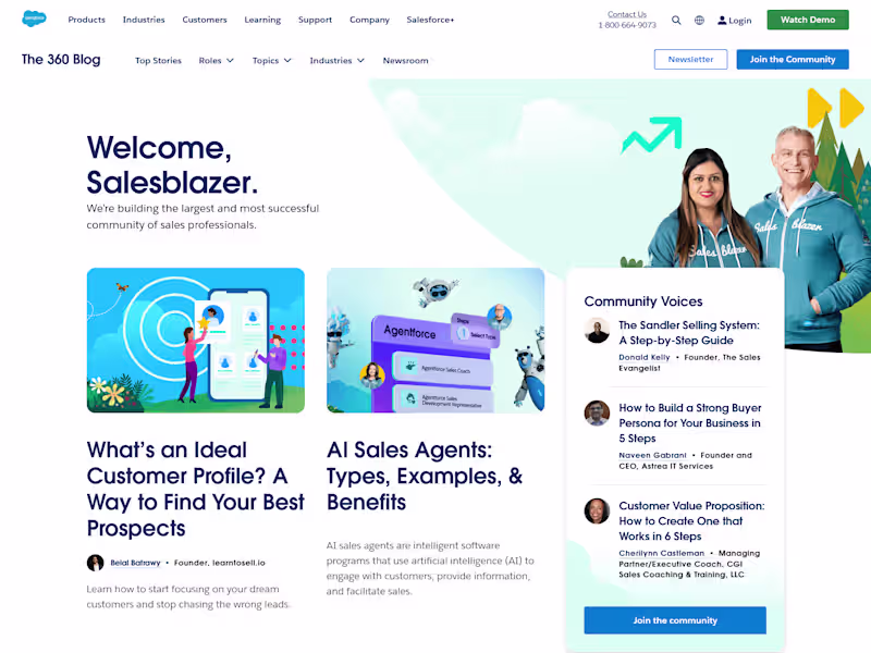 Cover image for Salesforce’s Salesblazer