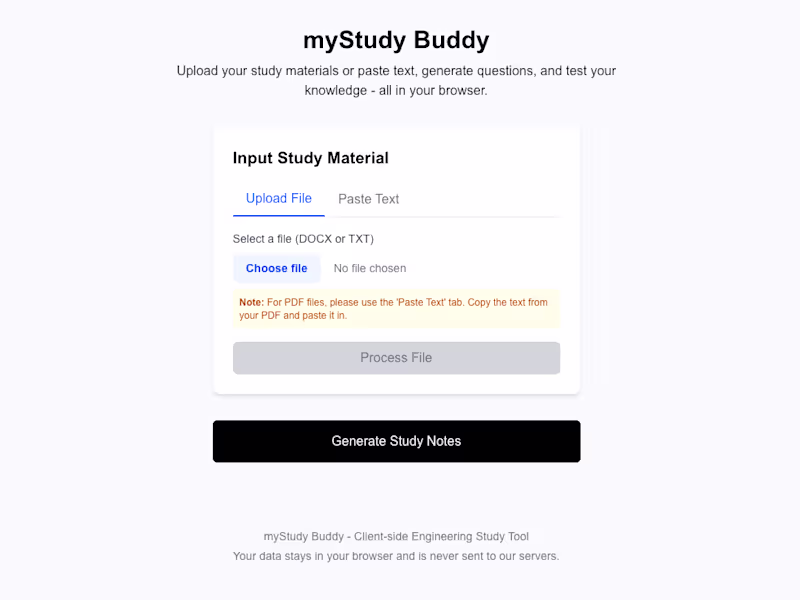 Cover image for GitHub - Dprof-in-tech/study-buddy: An Engineering study buddy …