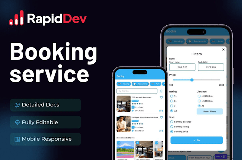 Cover image for Booky - Booking Service App