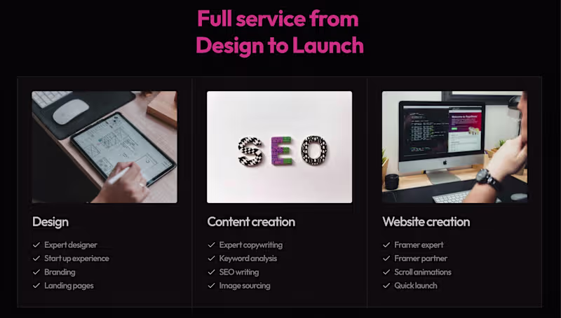 Cover image for Website Creation: Framer No-Code