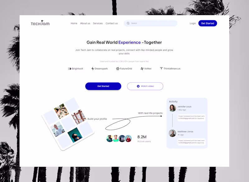 Cover image for Design and Development of TechJam Platform
