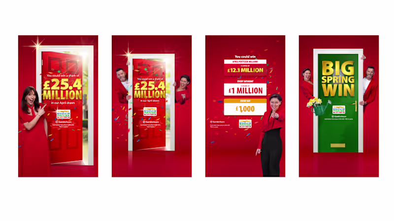 Cover image for April Draws Campaign Digital Asset Design