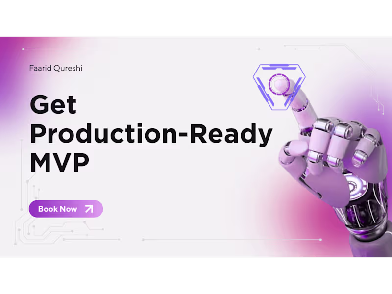 Cover image for Full-Stack MVP Development for Startups & Entrepreneurs