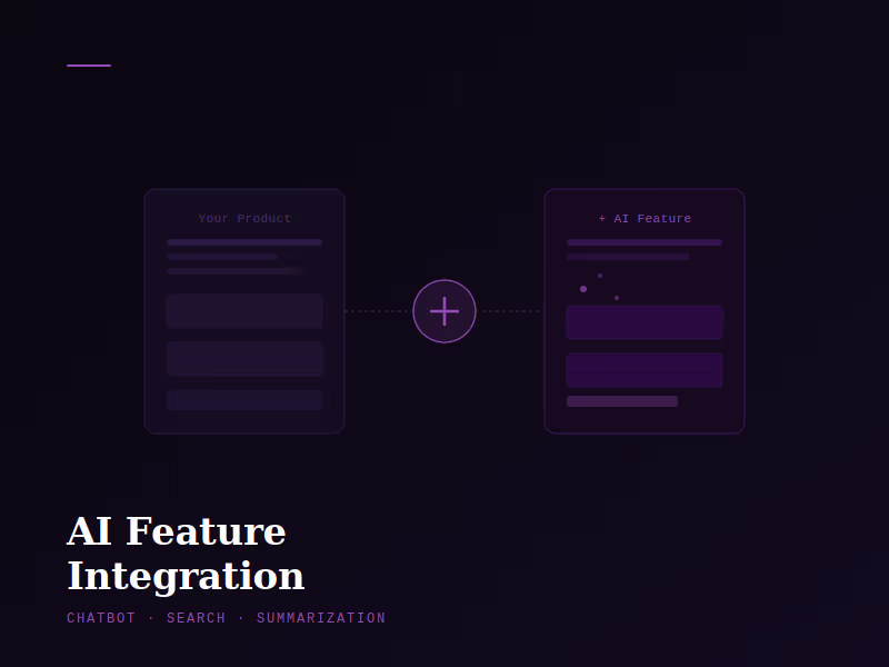 Cover image for AI Feature Integration Into Your Existing Product