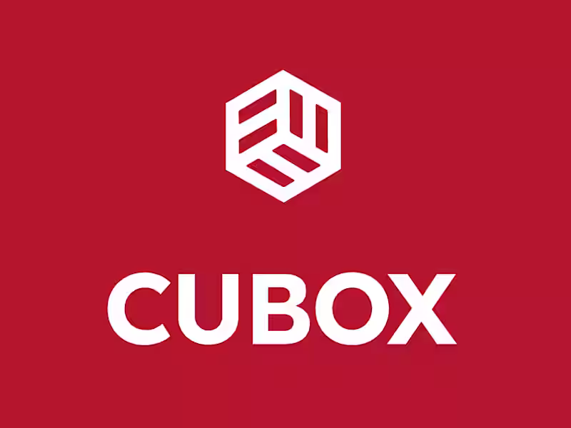 Cover image for Cubox shipping and product delivery brand identity