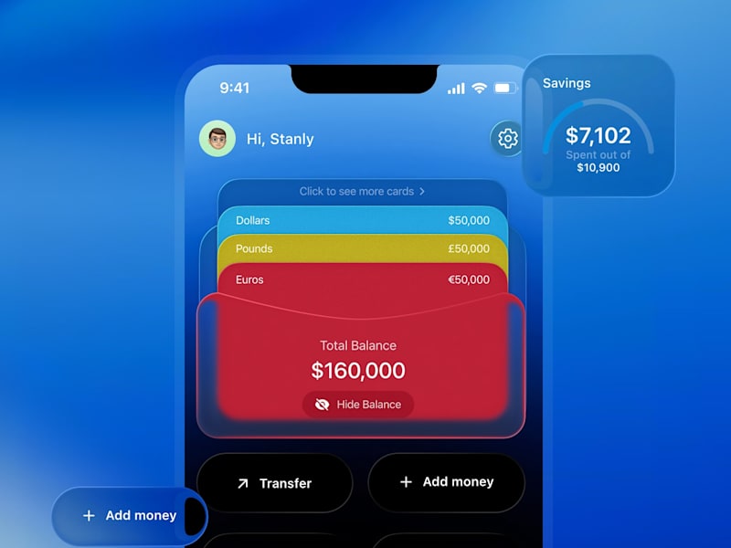 Cover image for Liquid Glass Effect for Fintech Experience