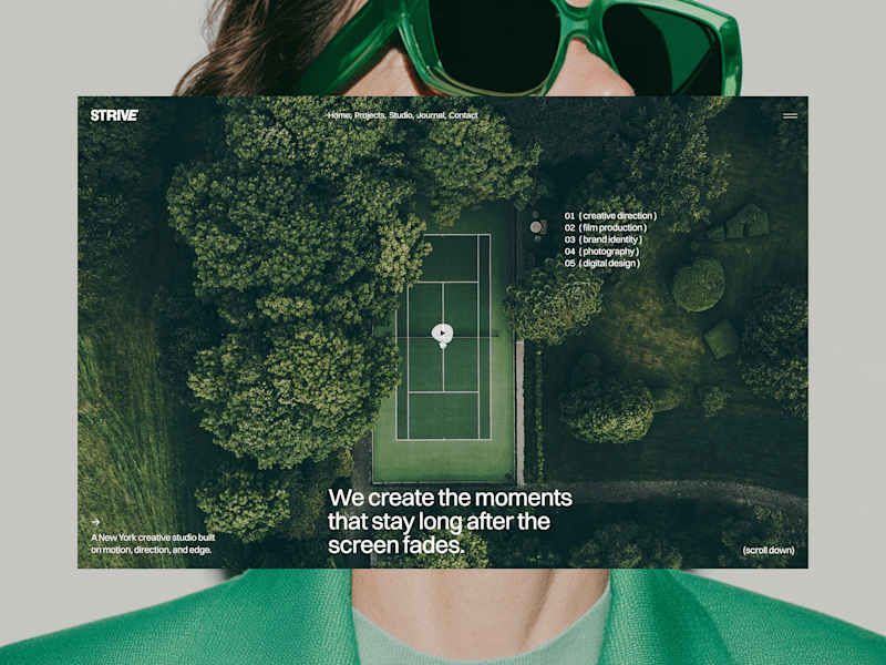 Cover image for Str1ve website design and development in Framer