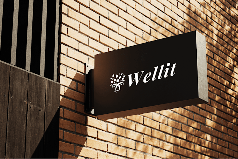 Cover image for Wellit Logo Design Embracing Nature with Elegance