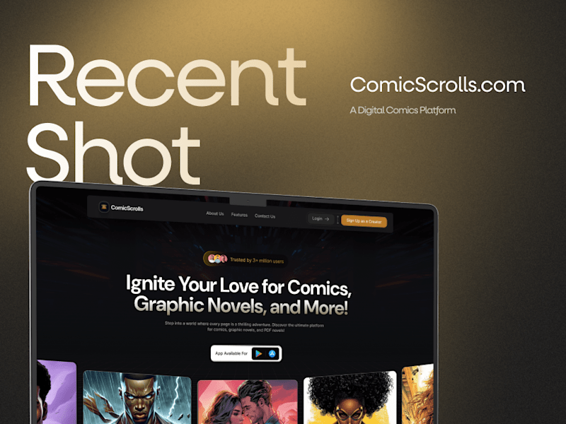 Cover image for ComicScrolls – A Digital Comics Reading Platform