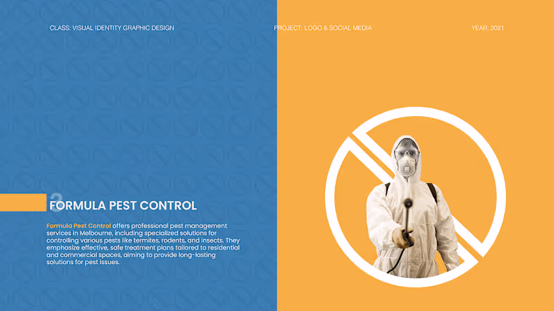 Cover image for Formula Pest Control