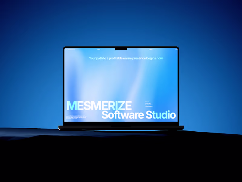 Cover image for Mesmerize Studio •  Modern Creative Agency