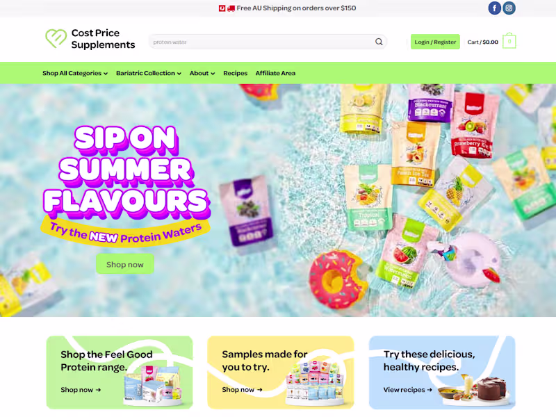 Cover image for CostPriceSupplements