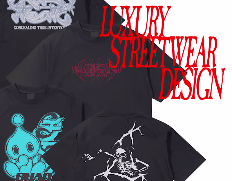 Cover image for Luxury streetwear design :: Behance