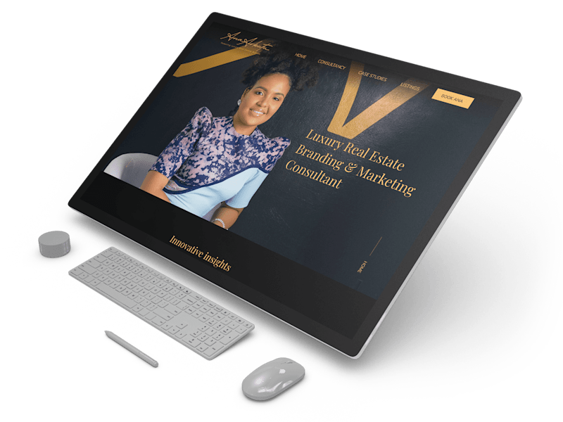 Cover image for Luxury Real Estate Consultant Website Design & Development