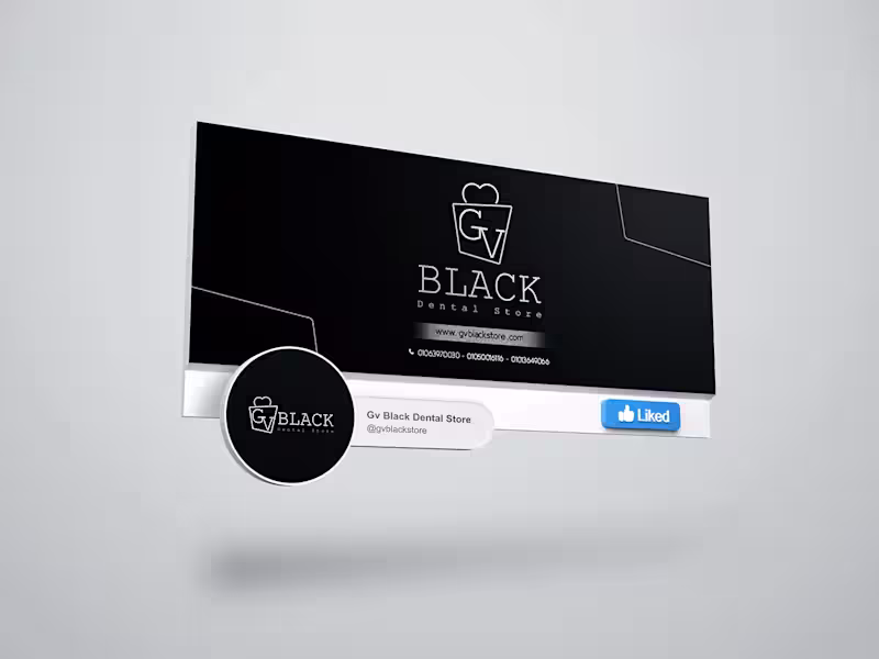 Cover image for GVBlack Dental Store :: Behance