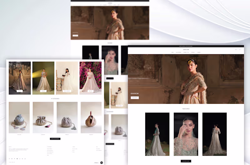 Cover image for Luxury Shopify Store Development for Zuria Dor