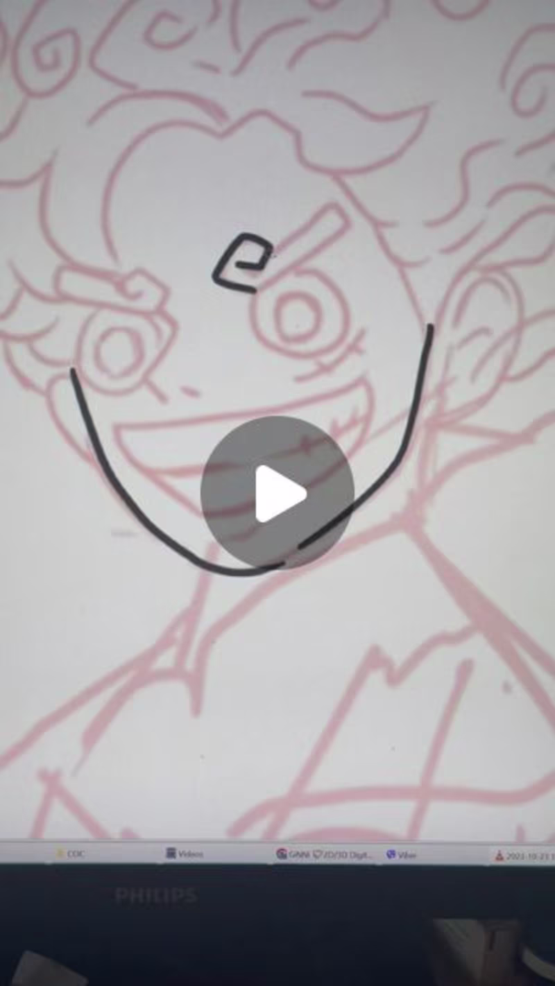 Cover image for Lecky Karl on Instagram: “Fanart luffy #onepiece #anime #illust…