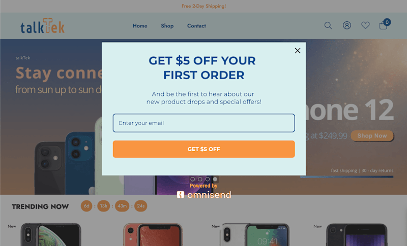 Cover image for talkTek Shopify Store